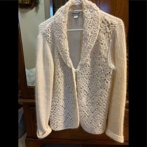 Soft cream sweater